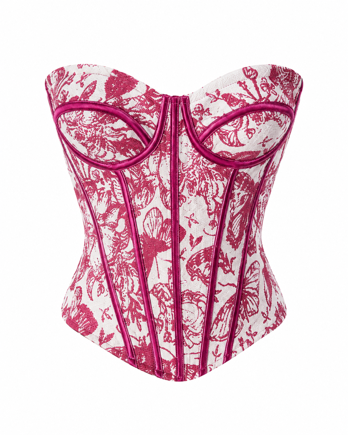 Grey Tulip Corset