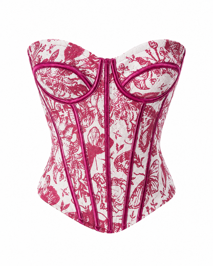 Grey Tulip Corset