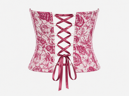 Pink Blossom Corset