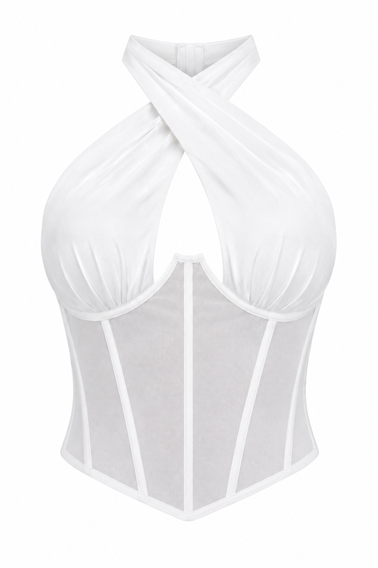 White Starlight Corset