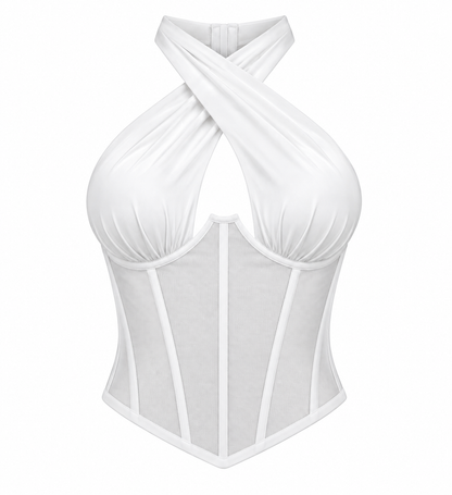 White Starlight Corset