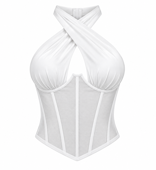 White Starlight Corset