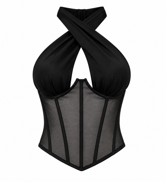 Black Midnight Corset