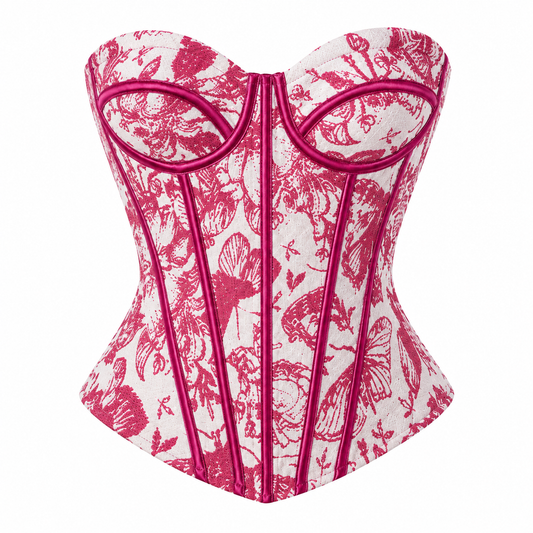 Pink Blossom Corset