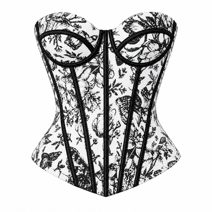 Black Rose Corset
